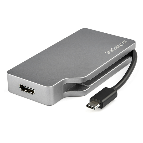 Startech.Com USB-C Multiport Video Adapter - 4-in-1 - 4K 60Hz CDPVDHDMDP2G